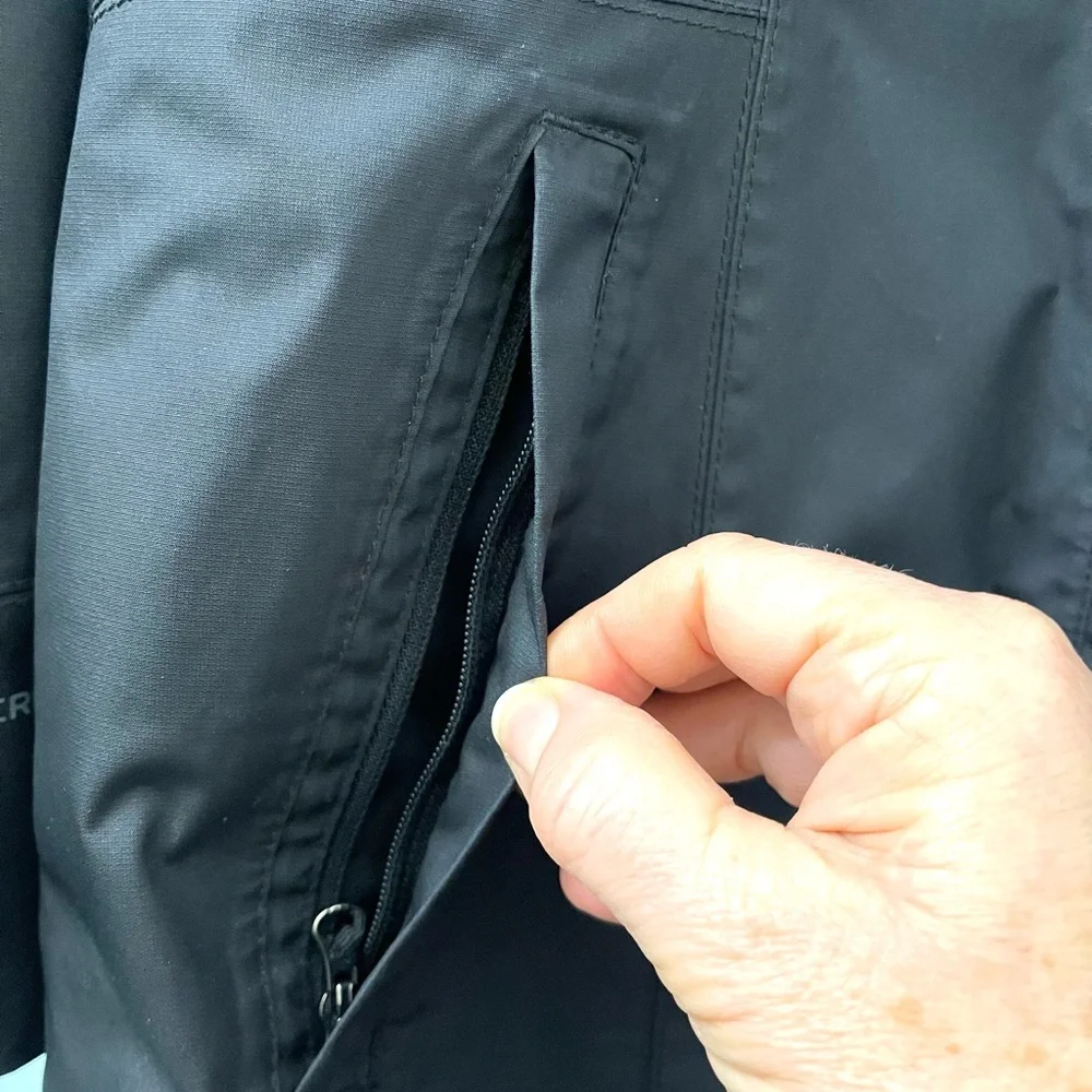 Eddie Bauer Black Trench Coat - Picture 4 of 11